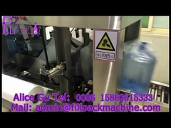 1000 BPH Galon su üretim makinesi, otomatik film sarmalı