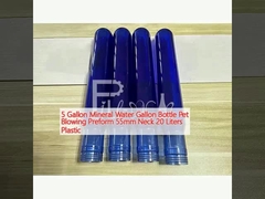 5 Gallon Mineral Su Gallon Şişe Evcil hayvanlar için üfleme 55 mm Boynuz 20 Litre Plastik