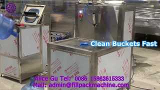 2112 L5 Ukrayna Yarı Otomatik Tek İstasyonlu Beş Galonluk Kova Yüksek Basınçlı Dahili Durulayıcı