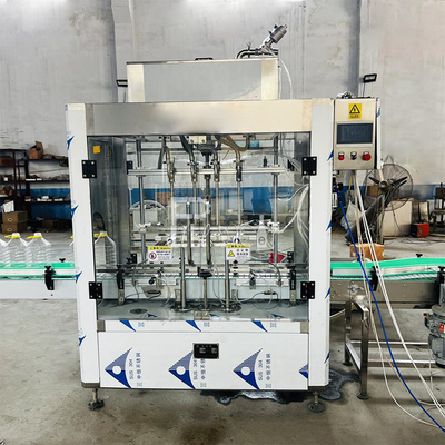 Otomatik Sıvı Su Suyu Dolum Makinesi Plastik Kavanoz Şişe Çok Kafa Tedarikçi