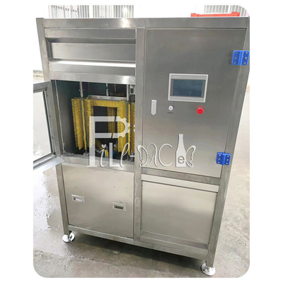 Yüksek basınçlı iç yıkama 5 Gallon şişe yıkayıcı dış fırçalama yıkama Tek istasyon Tedarikçi