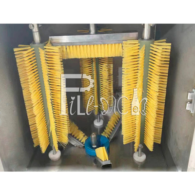 Yüksek basınçlı iç yıkama 5 Gallon şişe yıkayıcı dış fırçalama yıkama Tek istasyon Tedarikçi