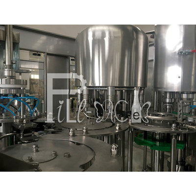 3000BPH PET Şişe Maden Suyu Üretim Hattı 500ml Durulama Dolum Kapağı Tedarikçi