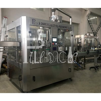 3000BPH PET Şişe Maden Suyu Üretim Hattı 500ml Durulama Dolum Kapağı Tedarikçi