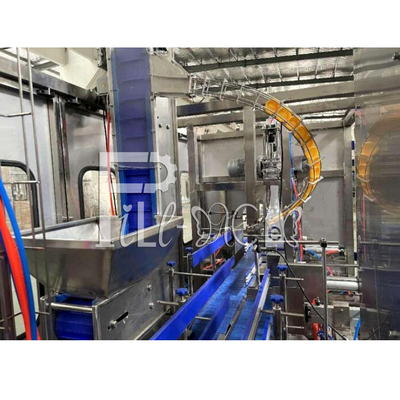 3'ü 1 Arada Monoblok Maden Suyu Durulama Dolum Kapatma Makinesi 900BPH 10L Plastik Şişe Tedarikçi