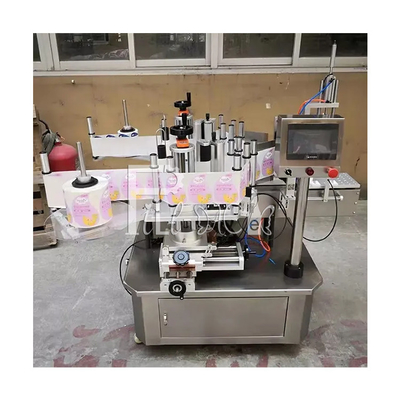 Otomatik Kare Düz Şişe Özel Şekilli Şişe etiketleme Çift Taraflı Yapışkanlı Etiket Etiketleme Makinesi Ekipmanları Tedarikçi
