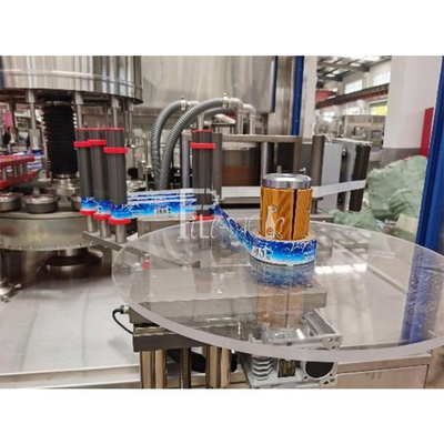 Döner OPP Şişe Etiketleyici Sıcak Tutkal Eriyik Etiketleme Makinesi ekipmanı Plastik Şişe Su Fabrikası için Etiket Aplikatörü Tedarikçi