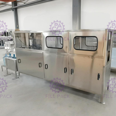 Taşma Valfi ile 100BPH 3 Galon Su Dolum Üretim Hattı Tedarikçi
