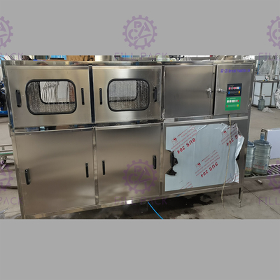 Taşma Valfi ile 100BPH 3 Galon Su Dolum Üretim Hattı Tedarikçi