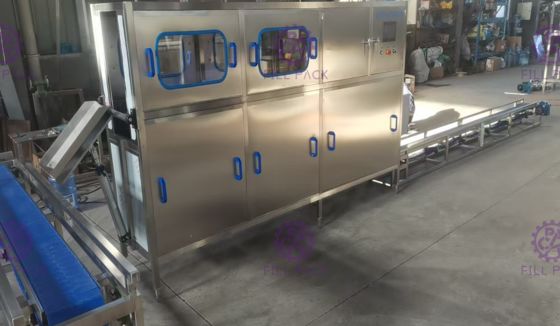 20 Litre Tek Sıra 120 BPH Galon Dolum Hattı Tedarikçi