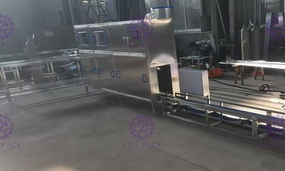 Paslanmaz Çelik 304120 BPH 5 Galon Dolum Makinesi Tedarikçi