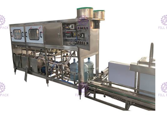 100bph Otomatik Plc Kontrol 5 Galon İçme Suyu Dolum Makinesi Tedarikçi