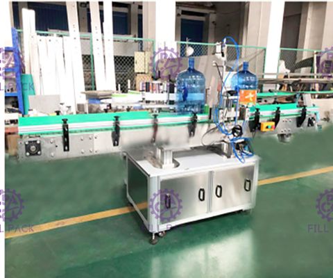 Fotoelektrik Algılama 20L Şişe Etiketleme Makinesi Tedarikçi