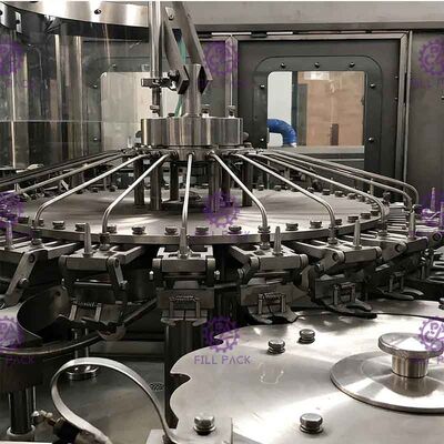 2L Maden Suyu Şişeleme Makinesi 3'ü 1 Arada Monoblok PET İçme Dolum Hattı 4000BPH Tedarikçi