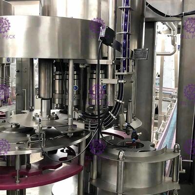 2L Maden Suyu Şişeleme Makinesi 3'ü 1 Arada Monoblok PET İçme Dolum Hattı 4000BPH Tedarikçi