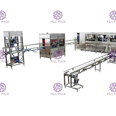 18.9L Şişe 2000BPH Maden Suyu Dolum Makinesi Tedarikçi