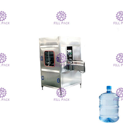 İki Kapaklı Süzgeç SUS304 300 BPH 5 Galon Şişe Dolgu Tedarikçi