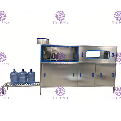 Sıcak Alkali Su Durulama 120 BPH Galon Dolum Hattı Tedarikçi