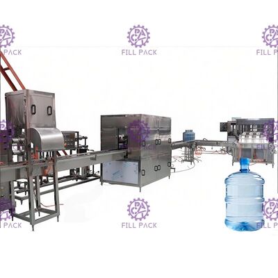 Lineer Tip Harici 0.55kw 5 Galon Şişe Yıkayıcı Tedarikçi