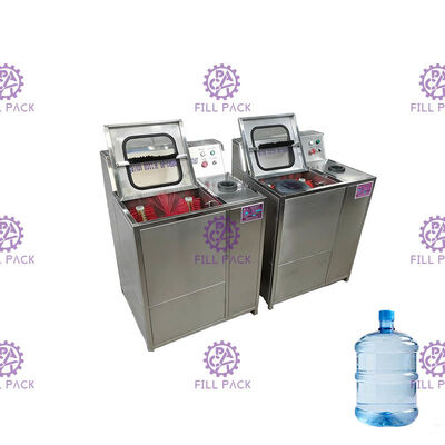 120BPH BS-1 Yarım Otomatik Fıçı 5 Gallon Şişe Yıkıcı Tedarikçi