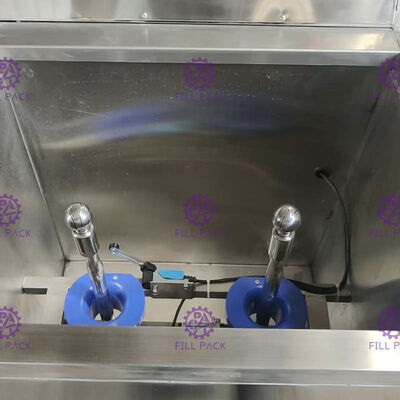 300BPH BSC-2 Saf Su 2 Başlı ISO 5 Gallon Şişe Yıkama Makinesi Tedarikçi