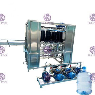 WSNCT-4 450BPH Endüstriyel 18.9L Şişe Temizleyicisi İçme Su Üretimi Tedarikçi