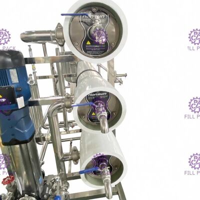 Su Şişeleme Hattı İçi Boş Fiber Filtrasyon 4000 LPH RO Tesisi Tedarikçi