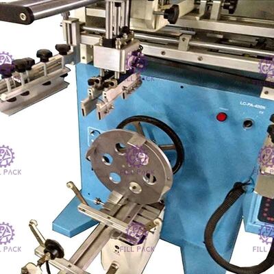 20l Şişe için Semiauto Döner Serigrafi Baskı Şişe Etiketleyici Fotoelektrik Algılama Tedarikçi