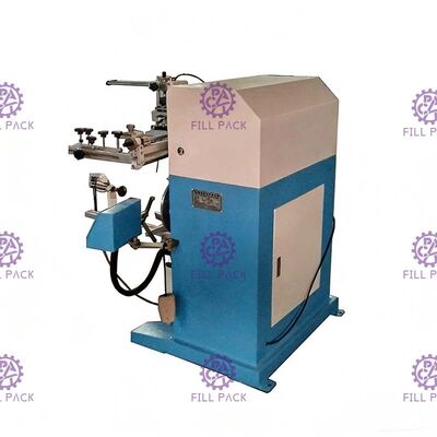 20l Şişe için Semiauto Döner Serigrafi Baskı Şişe Etiketleyici Fotoelektrik Algılama Tedarikçi