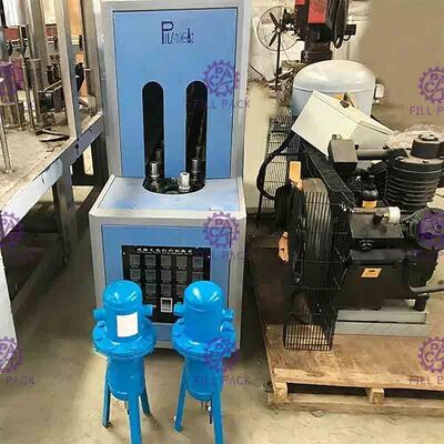 Yarı Otomatik Galon Şişe Şişirme Makinesi PET Plastik 20 Litre 1 Kavite Tedarikçi