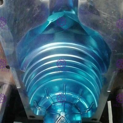 Yarı Otomatik Galon Şişe Şişirme Makinesi PET Plastik 20 Litre 1 Kavite Tedarikçi