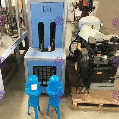 Saplı Yarı Otomatik PET Plastik Şişe 5 Galon 20 Litre Şişirme Makinesi Tedarikçi