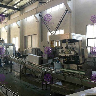 Su geçirmez Anti Pas 20L PET Şişe Etiketleme Makinesi Tedarikçi