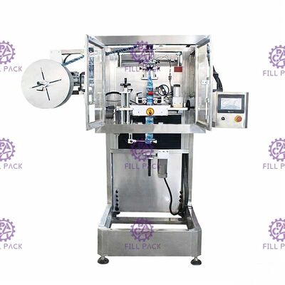 Panasonic AC Motorlu Boyunluk Yuvarlak Şişe Etiketleme Makinesi Tedarikçi