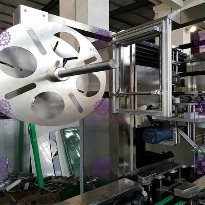 Panasonic AC Motorlu Boyunluk Yuvarlak Şişe Etiketleme Makinesi Tedarikçi