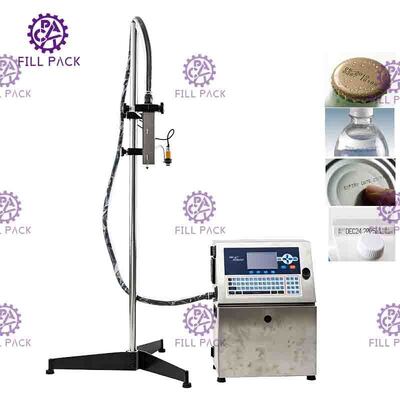 Plastik PET şişesi için yüksek çözünürlüklü düşük maliyetli mürekkep püskürtücüsü kodlama sistemi Tedarikçi