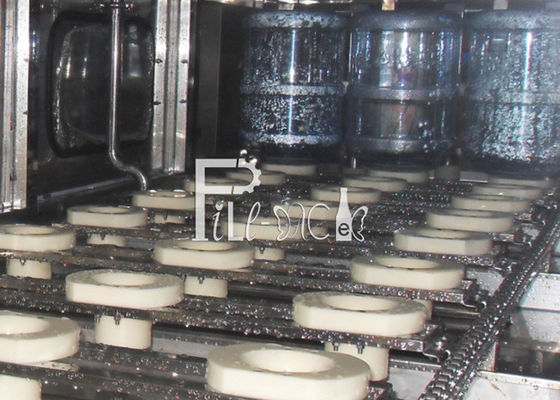 Kolay Durulama 450BPH 5 Galon Saf Su Dolum Makinesi Tedarikçi