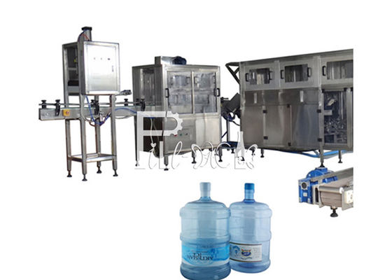 3 Kafa PET 450BPH 5 Galon Şişe Dolum Makinesi Tedarikçi