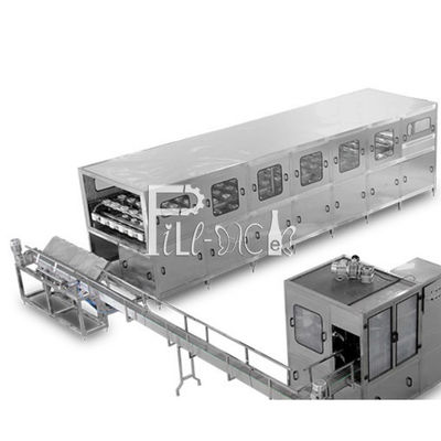 12 Baş 1000 BPH 5 Gallon Şişe Çamaşır Makinesi Tedarikçi