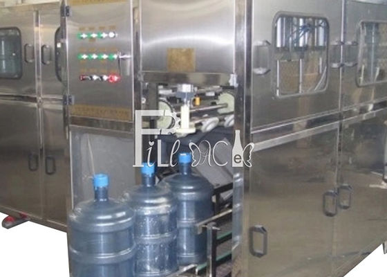 Maden Suyu İçin Elektrikli Tahrikli Tam Otomatik 450BPH 20L Şişe 5 Galon Şişe Dolum Makinesi Tedarikçi
