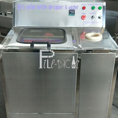 Kapağı Çıkarma BS-1 200 BPH 5 Galon Kovalı Yıkayıcı Tedarikçi