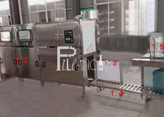 DeBapH Yıkayıcılı 200BPH 5 Galon Dolum Makinesi Tedarikçi