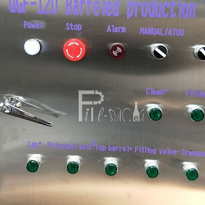 Otomatik Sıcak Yıkama QGF-120 5 Galon Dolum Makinesi Tedarikçi