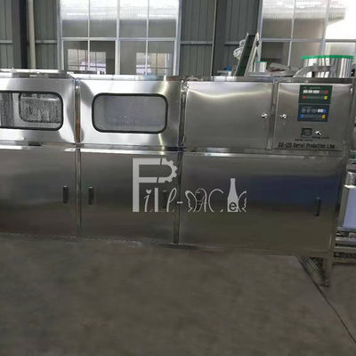 3'ü 1 Arada Dokunmatik Plc 5 Galon Su Dolum Makinesi Tedarikçi