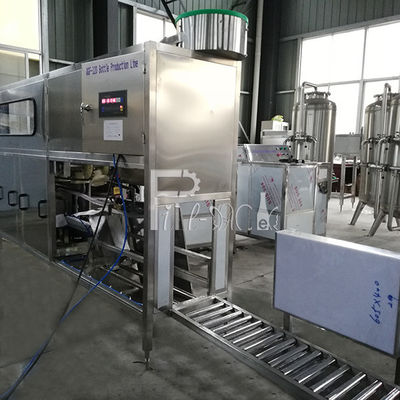 5mm Seviye Kova 100BPH 5 Galon Su Şişeleme Makinesi Tedarikçi
