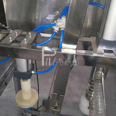 Tek Kapak Açma Kafası Otomatik Yükleme PLC Varil Dolum Makinesi Tedarikçi