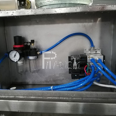 Tek Kapak Açma Kafası Otomatik Yükleme PLC Varil Dolum Makinesi Tedarikçi