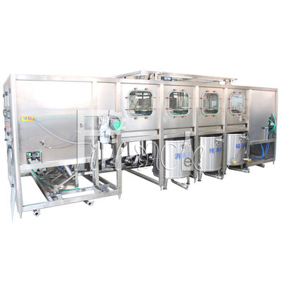 Kova / Varil / Galon 1500bph Otomatik Su Dolum Makinesi PLC Tedarikçi
