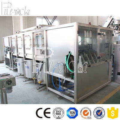Kova / Varil / Galon 1500bph Otomatik Su Dolum Makinesi PLC Tedarikçi