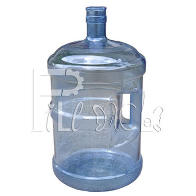 İçme suyu için saplı geri dönüştürülebilir 18.9L 20 Litre 5 galon PC şişesi Tedarikçi